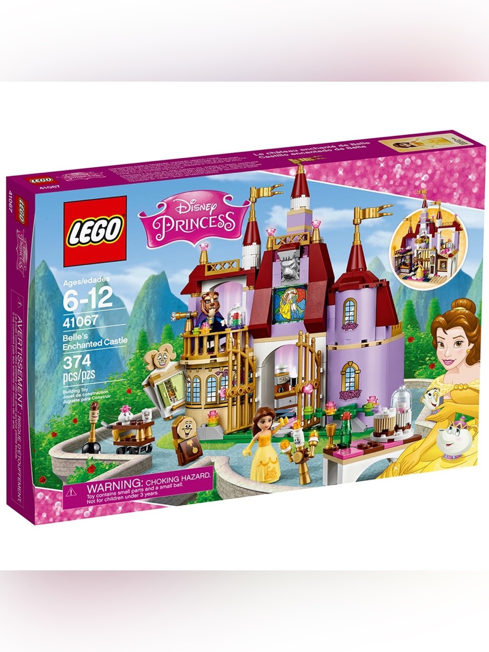 Lego Disney Princess Belle's Enchanted Castle 41067 Build Set